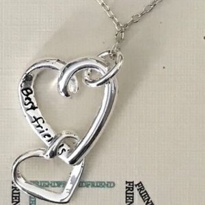 STERLING SILVER HEART PENDANT NECKLACE